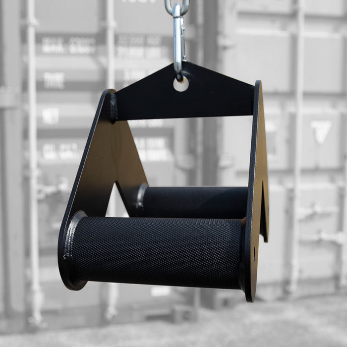 Body Solid Fat Grip Seated Row Handle MB502FG angle view