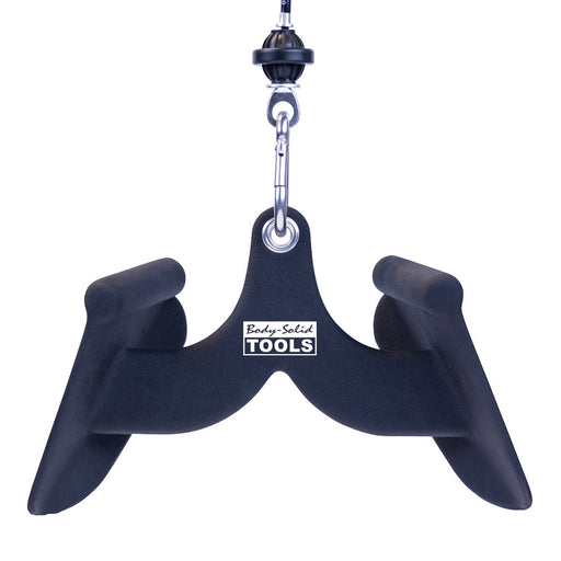 Body Solid Ergo Wing Narrow Lat/Row Handle MB612P front view