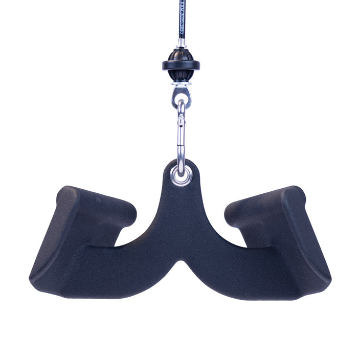 Body Solid Ergo Wing Narrow Lat/Row Handle MB613N angle view