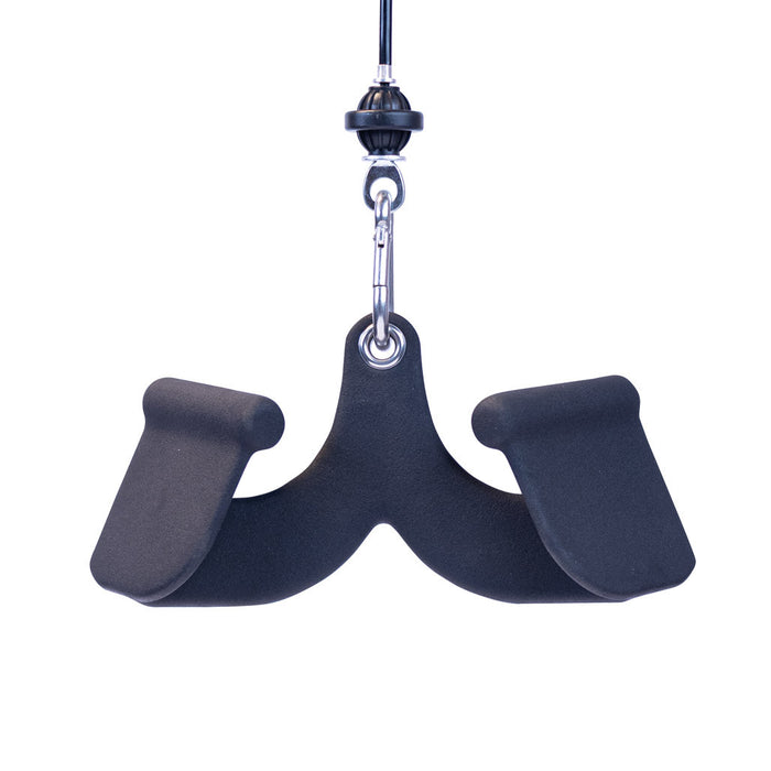 Body Solid Ergo Wing Narrow Lat/Row Handle MB613N side view
