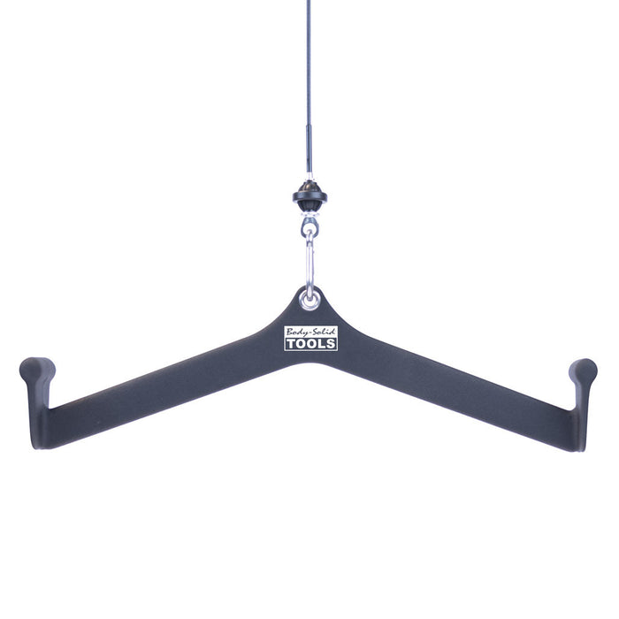 Body Solid Ergo Wing Medium Neutral Lat/Row Handle MB624N front view