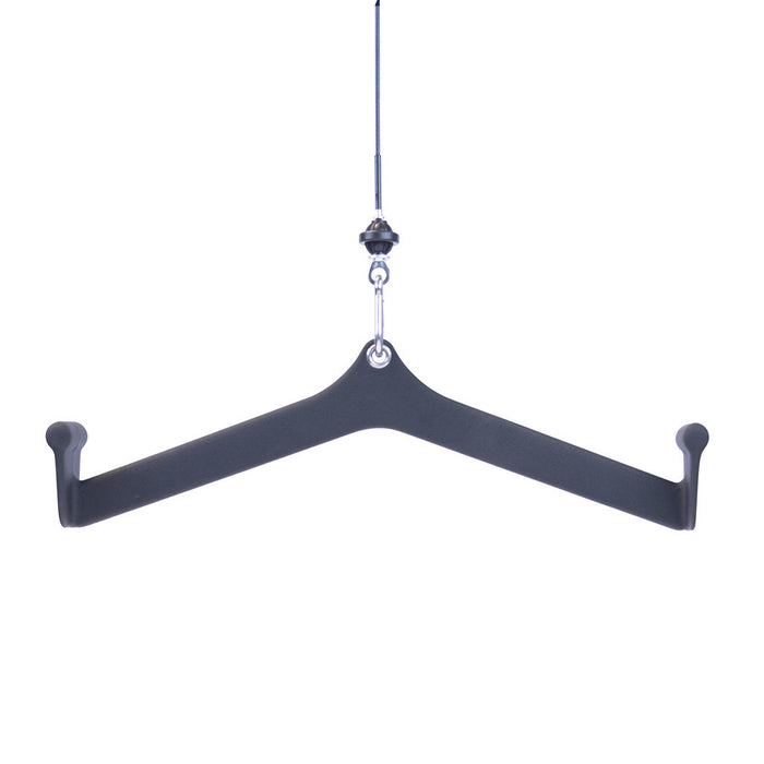 Body Solid Ergo Wing Medium Neutral Lat/Row Handle MB624N side view