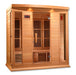 Golden Designs Maxxus 4 Person Low Emf Far Infrared Carbon Canadian Hemlock Sauna - Mx-K406-01