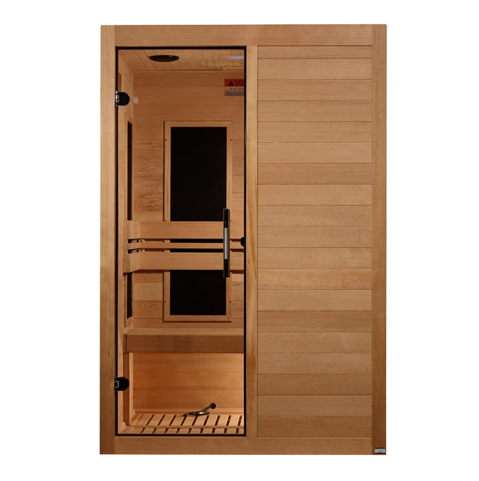 Maxxus S-Line 2-person sauna front view