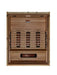 Maxxus S-Line 3-person full spectrum Pacific Cedar sauna alternate exterior angle