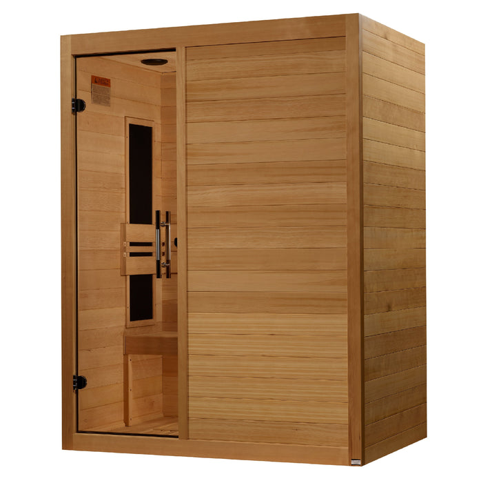 Maxxus S-Line 3-person sauna angled view
