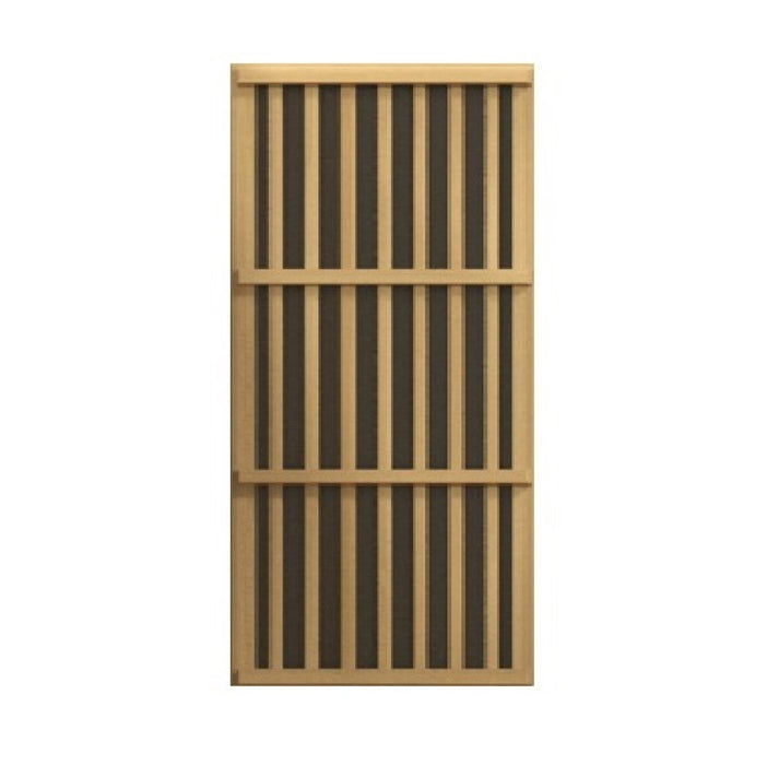 Bellevue near zero EMF carbon heater close-up