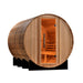 Golden Designs Marstrand 6 Person Barrel Traditional Steam Sauna Canadian Red Cedar Gdi-Sj-2006-Ced