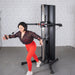 Muscle D Fitness Dual Adjustable Functional Trainer — weight load capacity