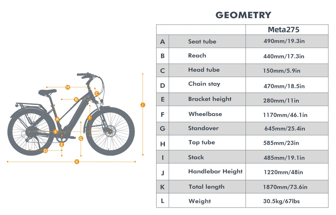 EUNORAU E-BIKE US META275 1.0 — additional view 12