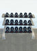 Muscle D Fitness Muscle D Fitness Three Tier 9 Pairs Dumbbell Rack - Muscle D Fitness -  Commercial Grad... — full setup angle