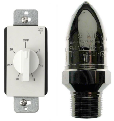 Mr.Steam 104327B 30 Minute Timer w/ Plate and Steam Vent for CU Series