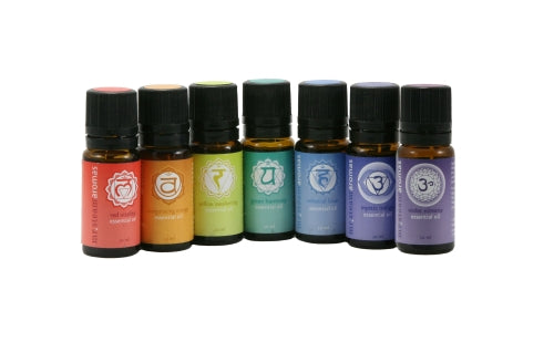 Mr.Steam MS CHAKRA7 Chakra Aroma Oil, 7-Pack, 10mL - image 2