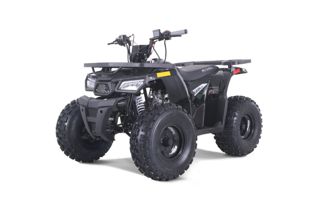 Tao Motor Mudhawk 10, Youth 120cc ATV, Automatic with Reverse, Digital Dash, Parental Controls, LED Headlights, Electric Start