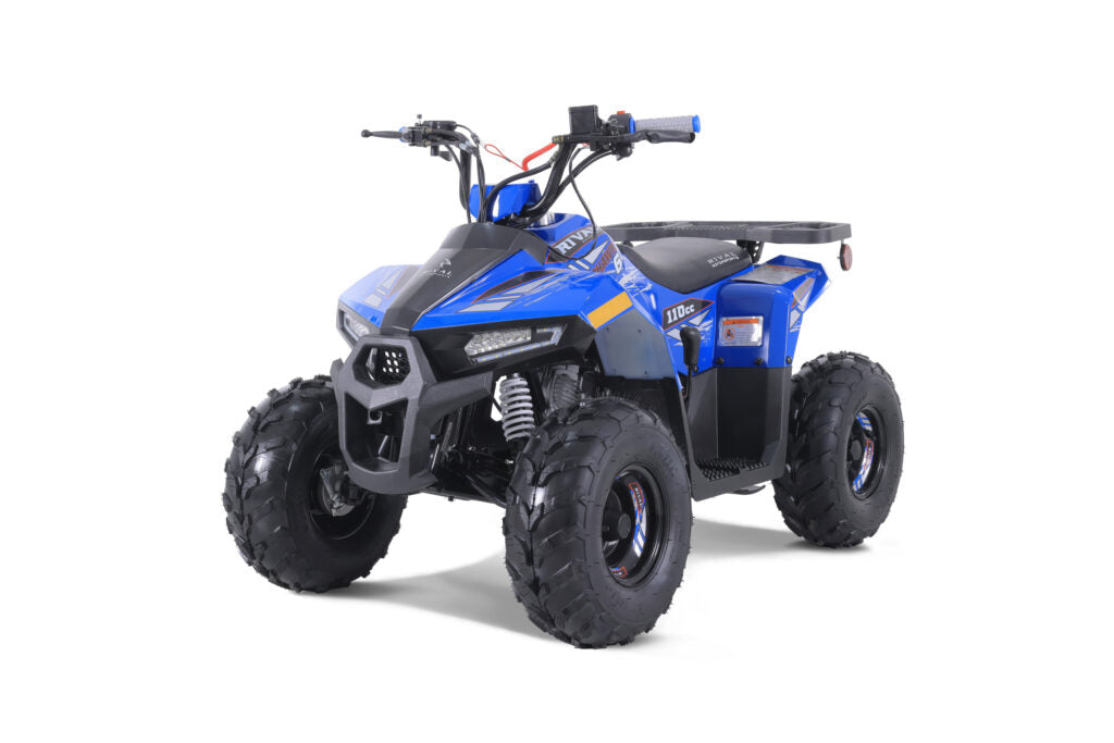 Tao Motor Mudhawk 6, Kids ATV, Electric Start, Automatic Trans with reverse , Throttle Limiter, Remote Kill, 24 inch seat height