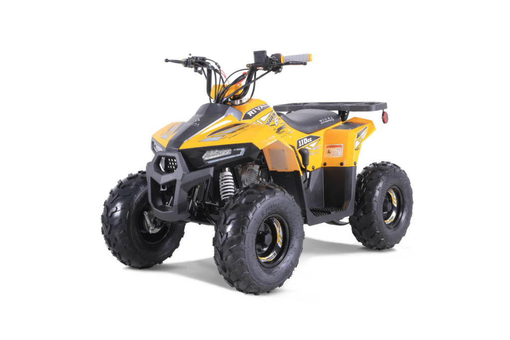 Tao Motor Mudhawk 6, Kids ATV, Electric Start, Automatic Trans with reverse , Throttle Limiter, Remote Kill, 24 inch seat height