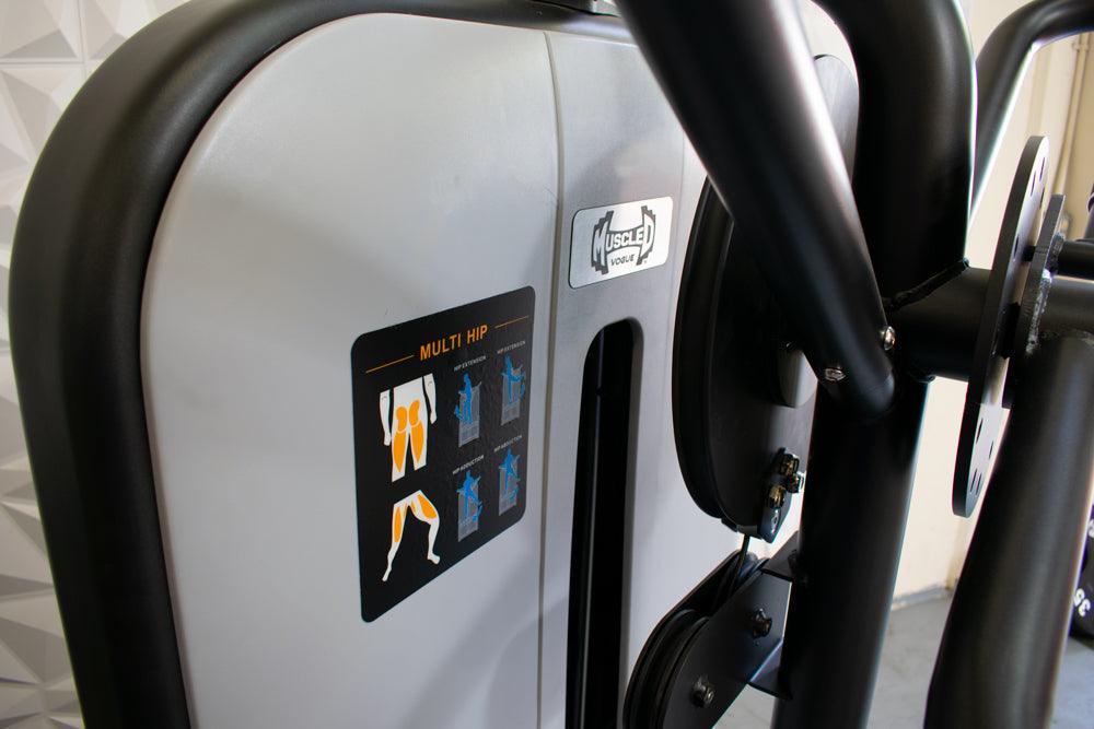 Muscle D Fitness Vogue Multi-Hip - Adjustable - Pin Selectorized - Glute Thigh Workout