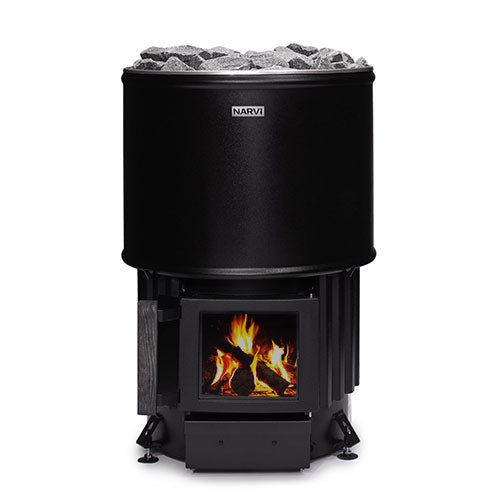 Narvi Luosto Wood-Burning Sauna Stove, 16kW