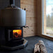 Narvi Luosto VS Wood-Burning Sauna Stove, Watertank, 16kW - image 2