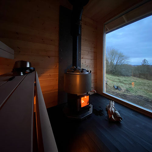 Narvi Luosto VS Wood-Burning Sauna Stove, Watertank, 16kW - image 5