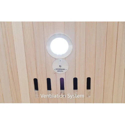 SunRay Burlington 2-Person Infrared Outdoor Sauna HL200D3 — additional view 9