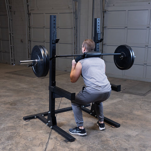 Body Solid Olympic Safety Squat Bar - OBSS50B — weight load capacity