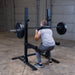 Body Solid Olympic Safety Squat Bar - OBSS50B — weight load capacity