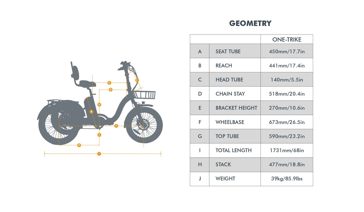EUNORAU E-BIKE US ONE-TRIKE 2.0 — full bike view