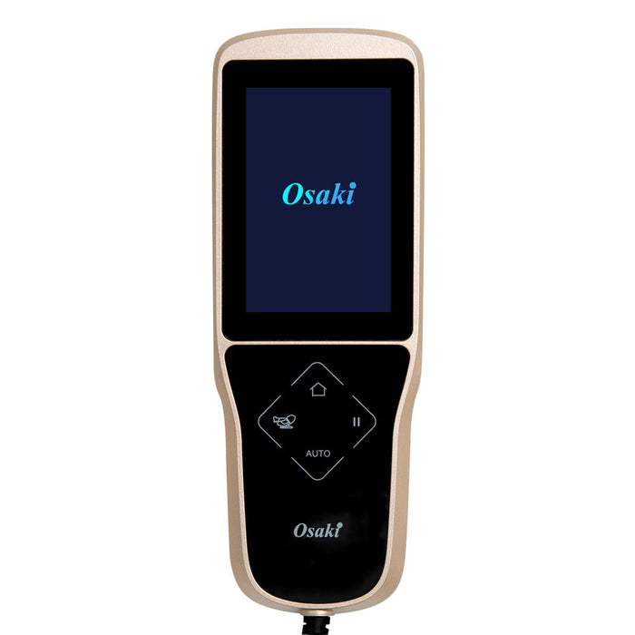 Titan Osaki OS-Pro 3D Admiral II – 3D Massage Mechanism & SL headrest and shoulder air-compression detail