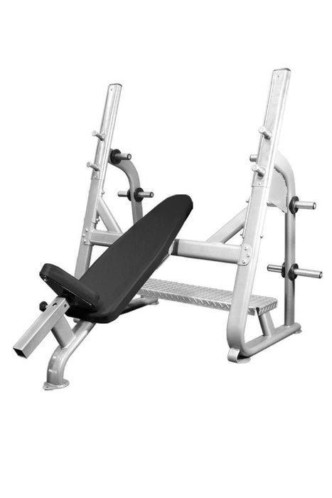 Muscle D Fitness Elite Olympic Incline Bench - Muscle D Fitness - Commercial — front view