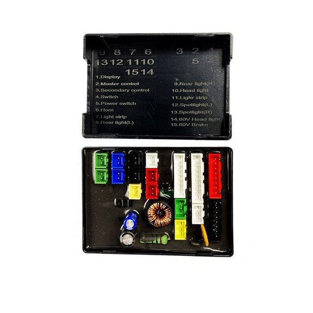 Kaabo USA Electric Scooter Kaabo Junction board for Mantis 8 Lite Mantis 10 Lite Kaabo Warrior X Plus — side profile