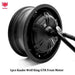 Kaabo USA Electric Scooter Kaabo King GTR 72V 2000W Motor — side profile