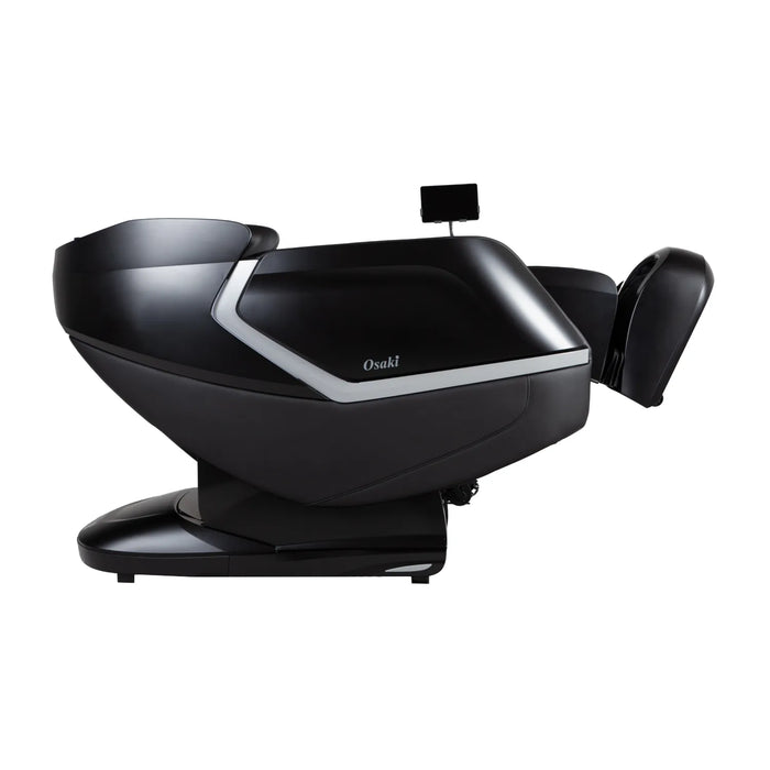 Osaki 4D + 3D Orion Duo Mech – Zero Gravity Recline & AI Health Detection side profile showing roller path length