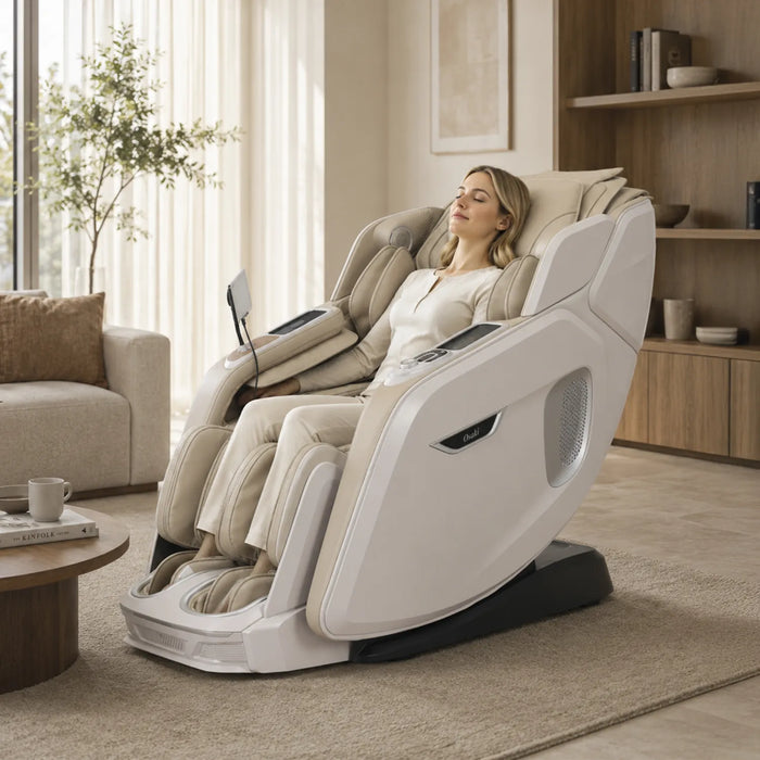 Osaki 4D Optim massage chair front view
