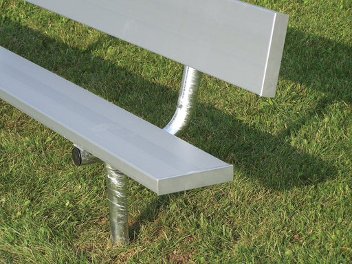Trigon Sports PB21IGB 21 ft. Permanent Team Bench with Back - 2