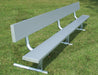 Trigon Sports 21' Portable Team Bench w/ Back — detail close-up