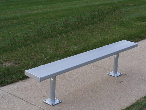 Trigon Sports 21' Surface Mount Team Bench — front view