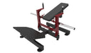 Muscle D Fitness Excel Base Plate Loaded Hip Thruster - Muscle D Fitness -  Leverage Glute Drive — front view