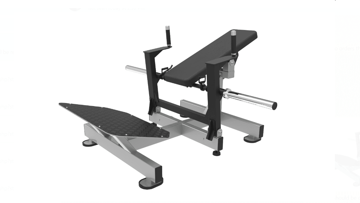 Muscle D Fitness Excel Base Plate Loaded Hip Thruster - Muscle D Fitness -  Leverage Glute Drive — additional view 21