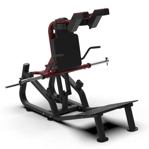 Muscle D Fitness Pro Strength  Hack / Front Squat - Premium - Adjustable - Plate Loaded — front view