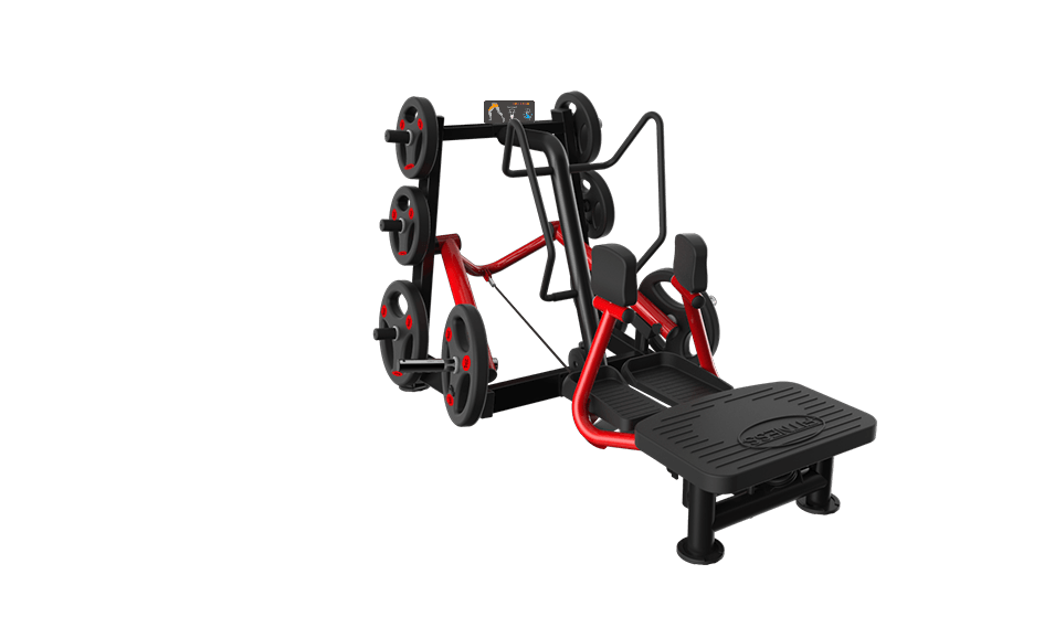 Muscle D Fitness Power Leverage V2  Standing Abductor — in use demonstration