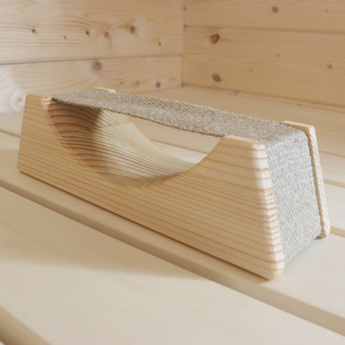 PROSAUNAS Ergo-Headrest Wood Sauna Headrest w/Cloth Neck Support - image 8
