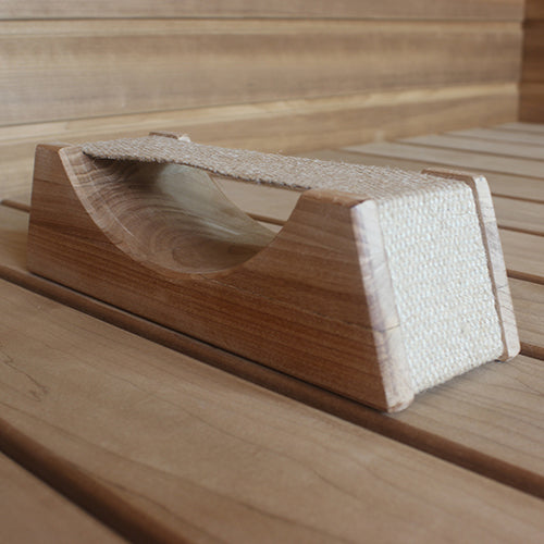 PROSAUNAS Ergo-Headrest Wood Sauna Headrest w/Cloth Neck Support - image 13