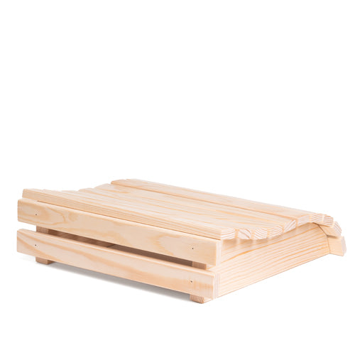 PROSAUNAS Contoured Headrest Curved Wooden Sauna Headrest - image 2