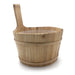 PROSAUNAS Spruce Sauna Bucket Finnish 1-Gal Spruce Sauna Bucket