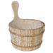 PROSAUNAS Wood Sauna Bucket Lined Wood Sauna Bucket, 4-Liter - image 2