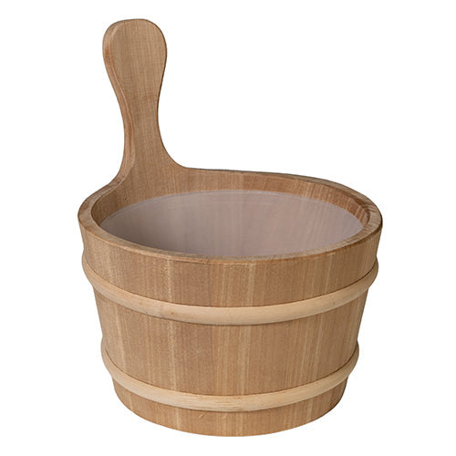 PROSAUNAS Wood Sauna Bucket Lined Wood Sauna Bucket, 4-Liter - image 11