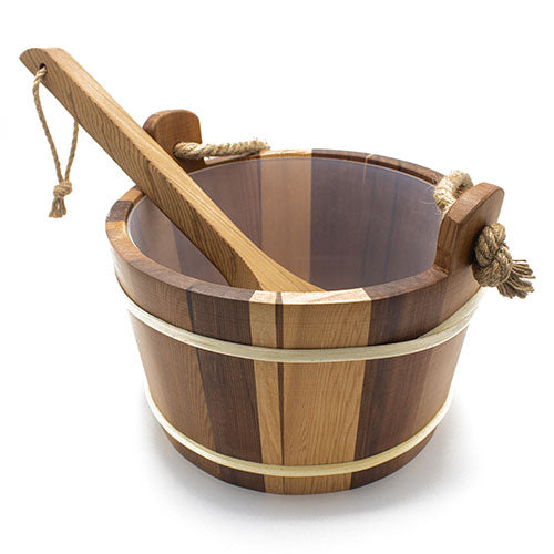 PROSAUNAS 4L Bucket & Ladle Bucket & Ladle, 4L & 100mL