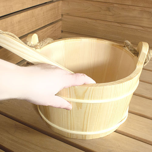 PROSAUNAS 6L Bucket & Large Ladle Bucket & Ladle, 6L, Large - image 8