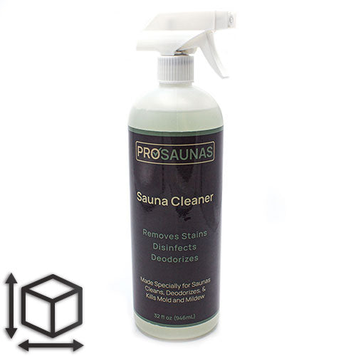 PROSAUNAS Sauna Cleaner Sauna Wood Cleaner